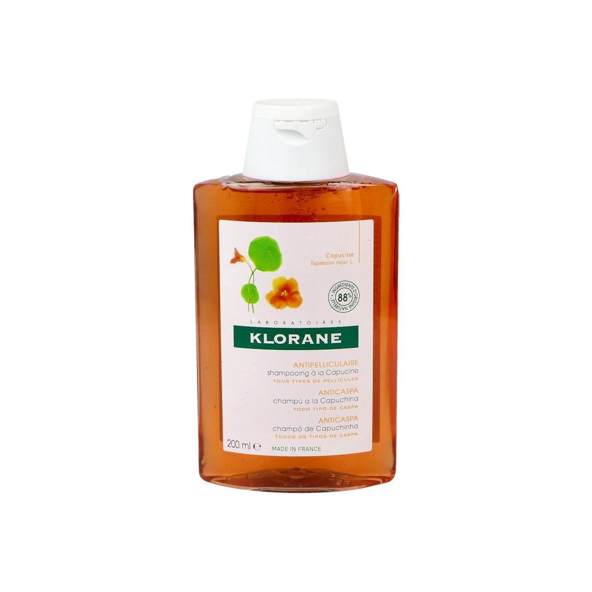 Klorane Champu Capuchina 200 Ml