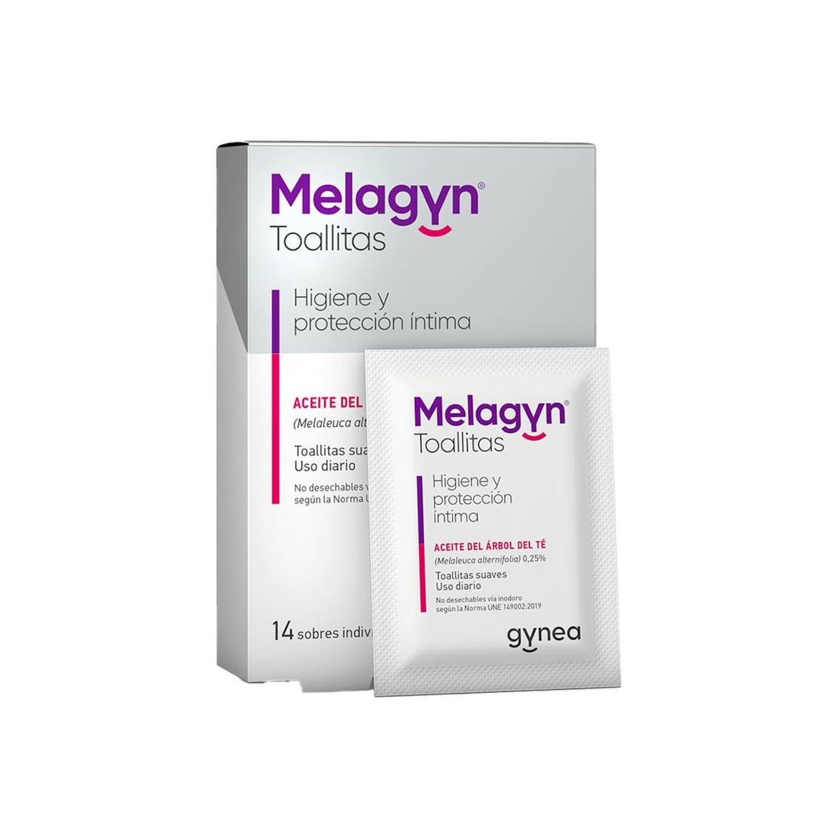 Melagyn 14 Toallitas Sachet