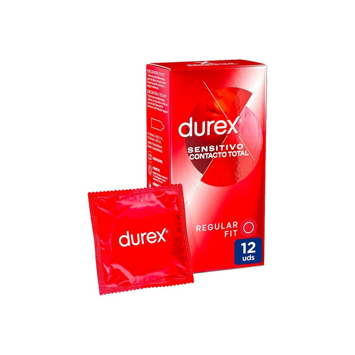 DUREX SENSITIVO CONTACTO TOTAL 12 UD