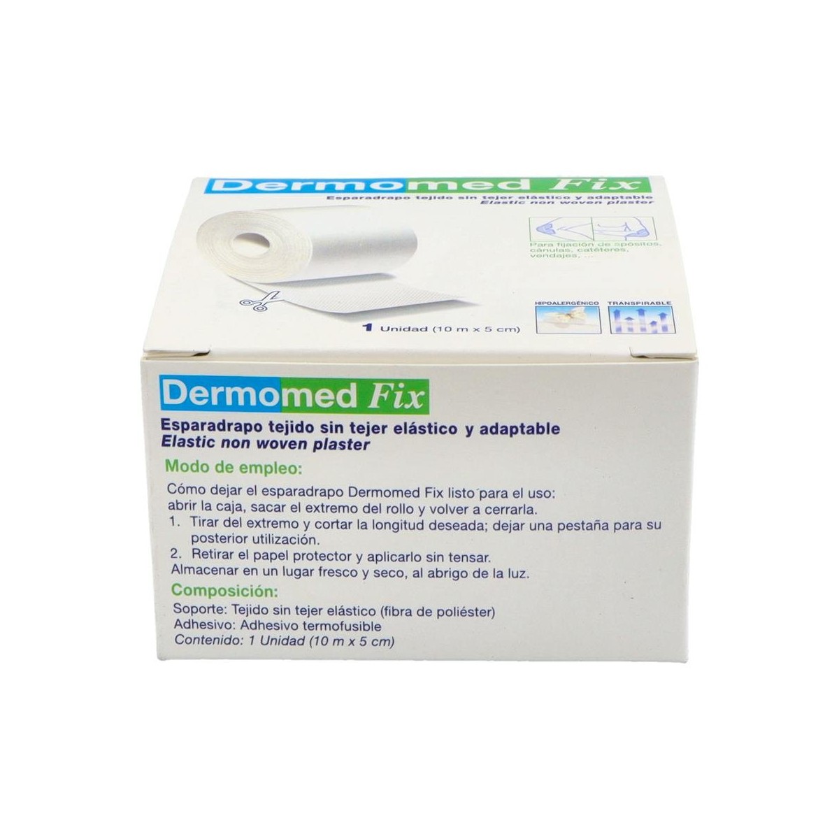 ESPARADRAPO DERMOMED-FIX H 10X 5