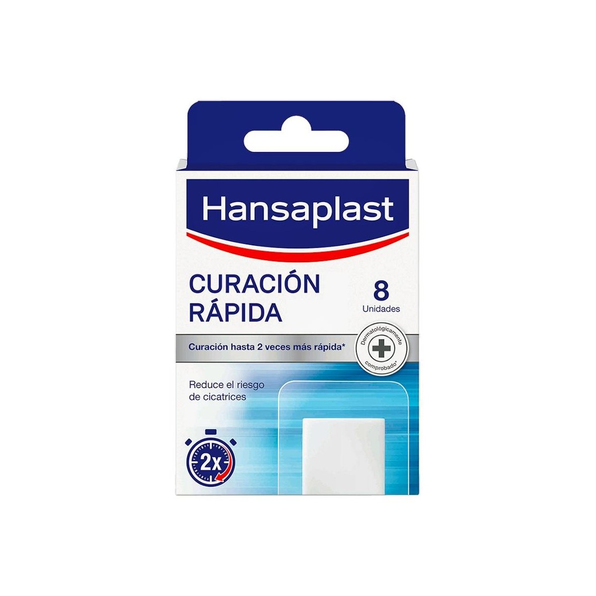 HANSAPLAST CURA RÁPIDA 8 APÓSITOS
