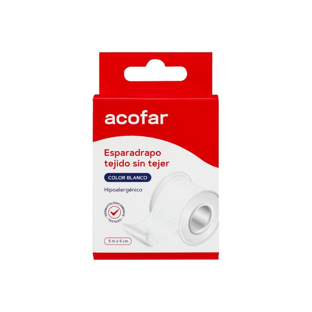 ESPARADRAPO ACOFAR TST BL 5MX5 CM