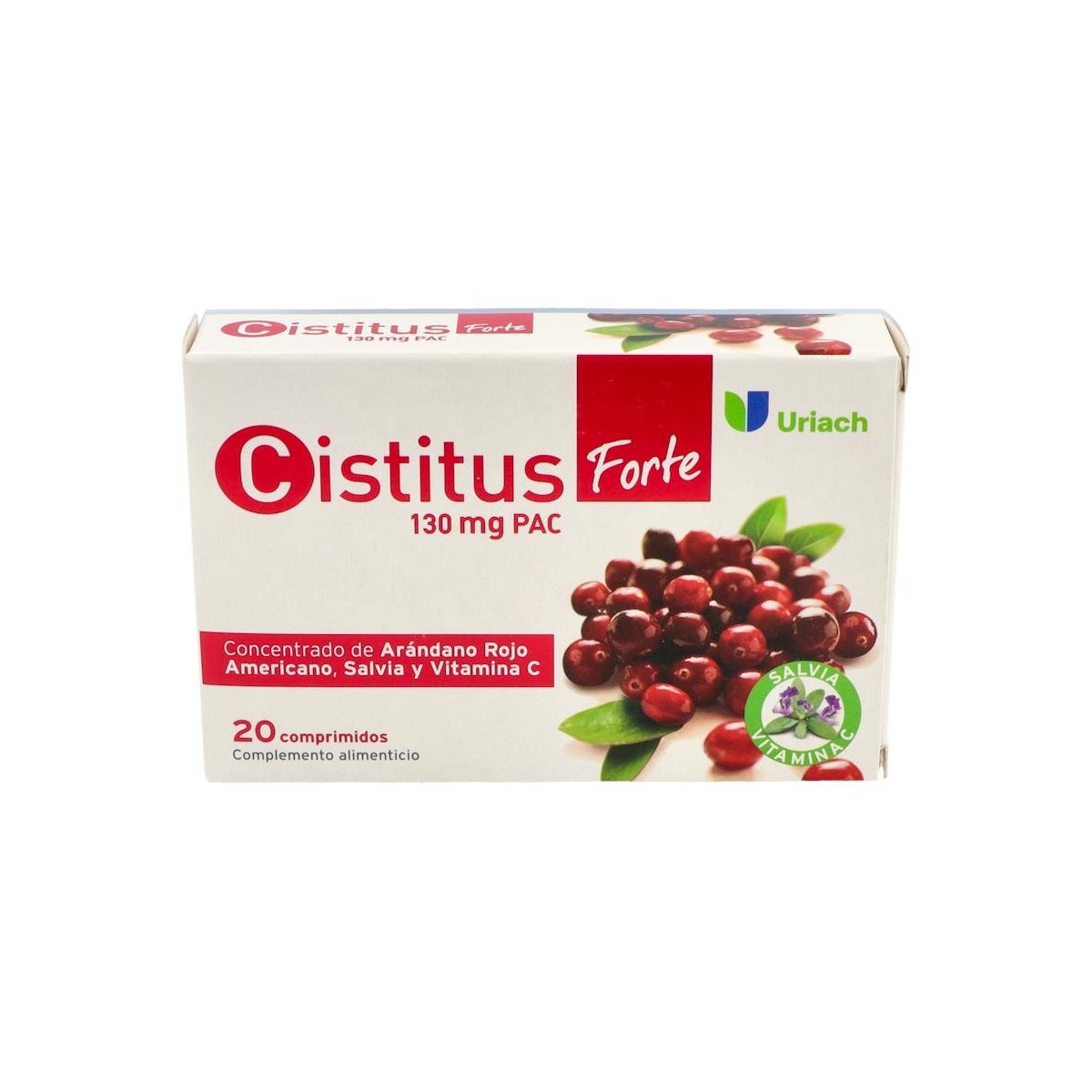 CISTITUS FORTE 130 MG PAC 20 COMP