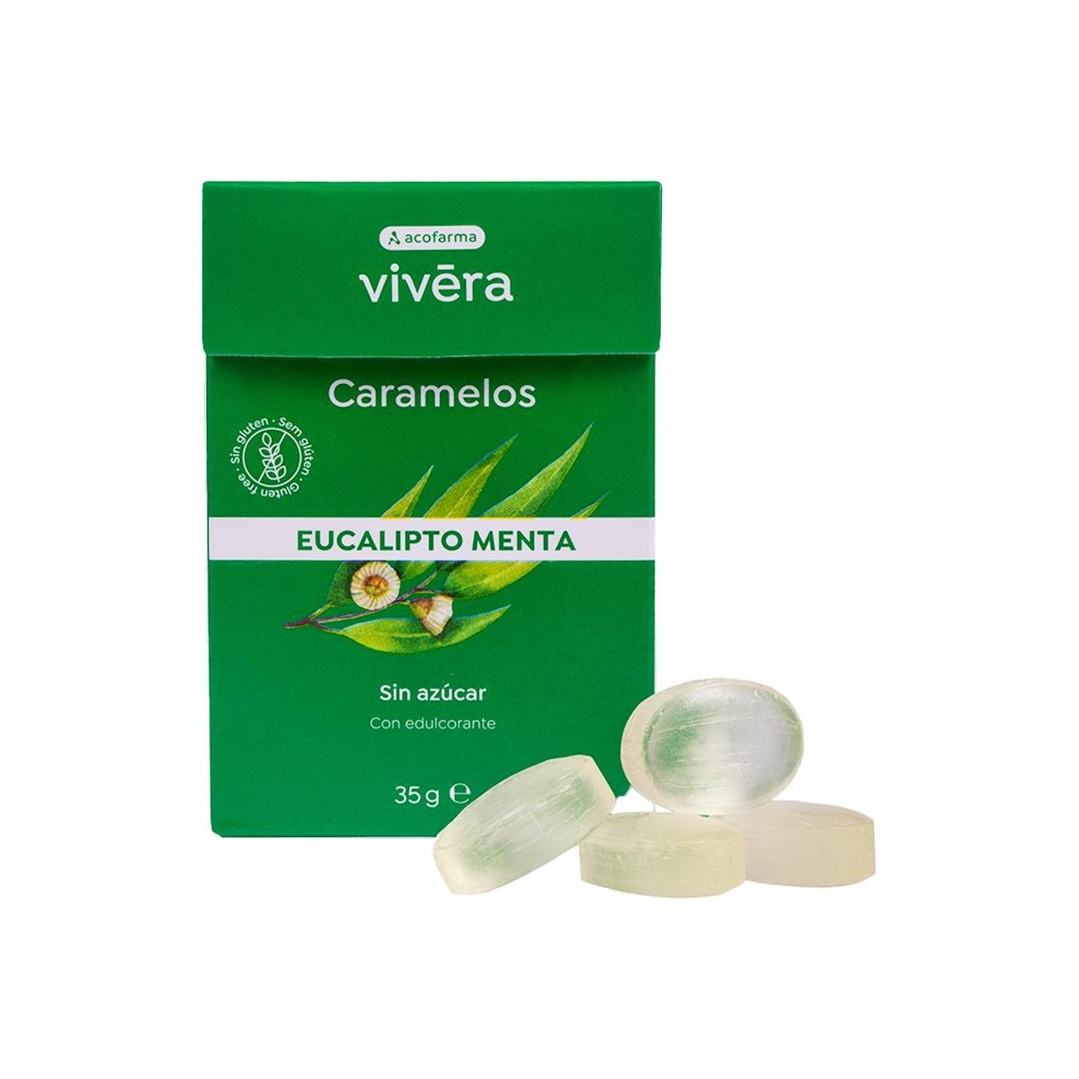 ACOFARSWEET EUCALIPTUS-MENTOL CARAM 35 G