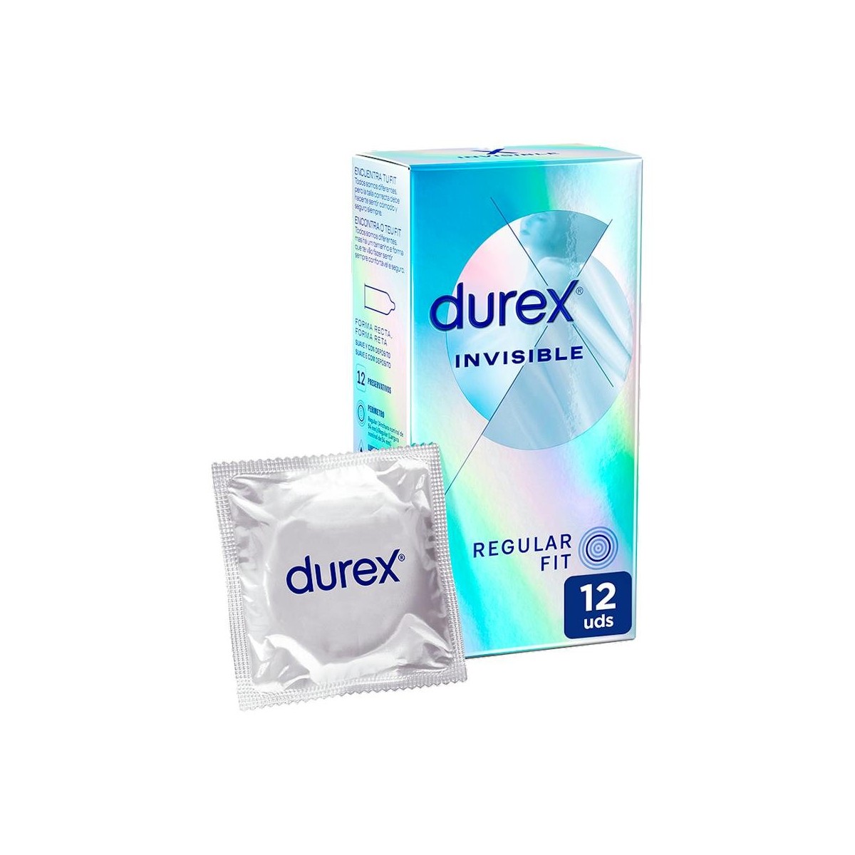 DUREX INVISIBLE EXTRA SENSITIVO 12
