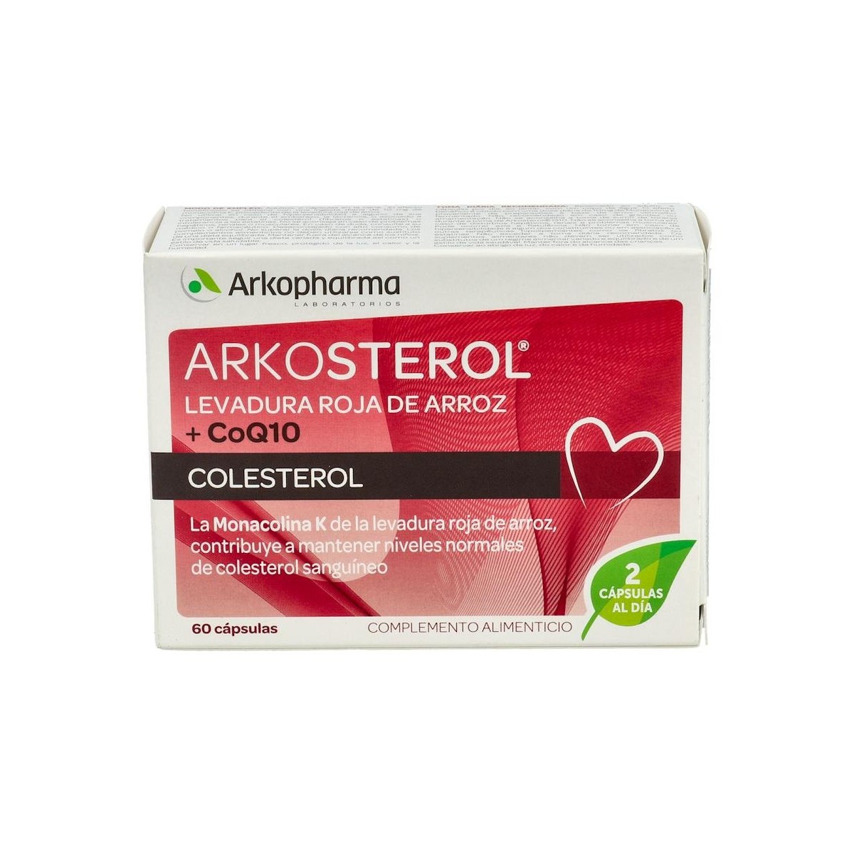 ARKOSTEROL LEVADURA ROJA Q10 60 CAPS