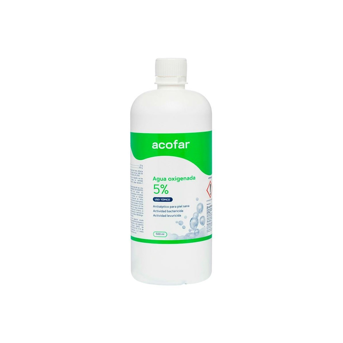AGUA OXIGENADA ACOFAR 5% 500 ML