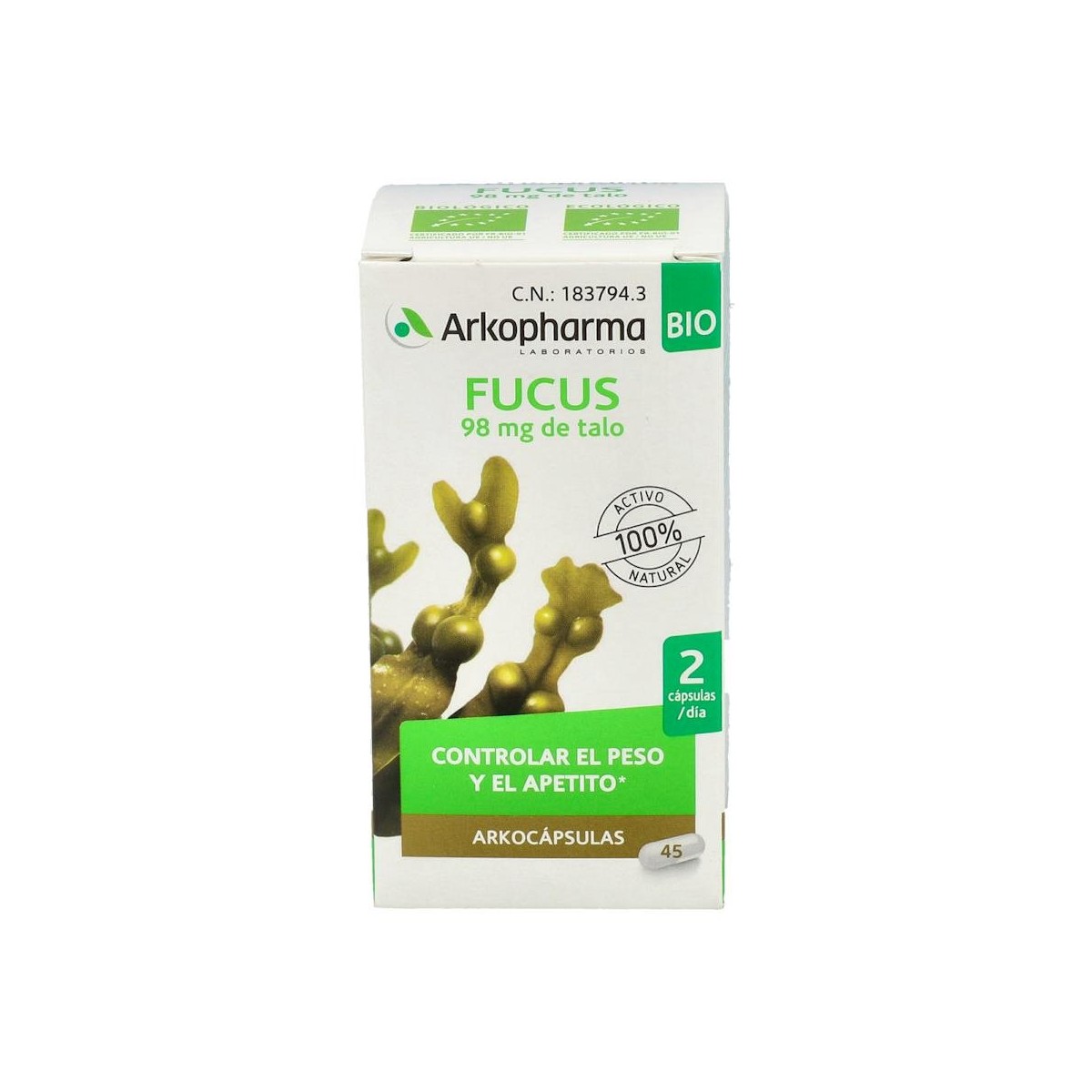 ARKOCAPSULAS FUCUS 45 CAPS.