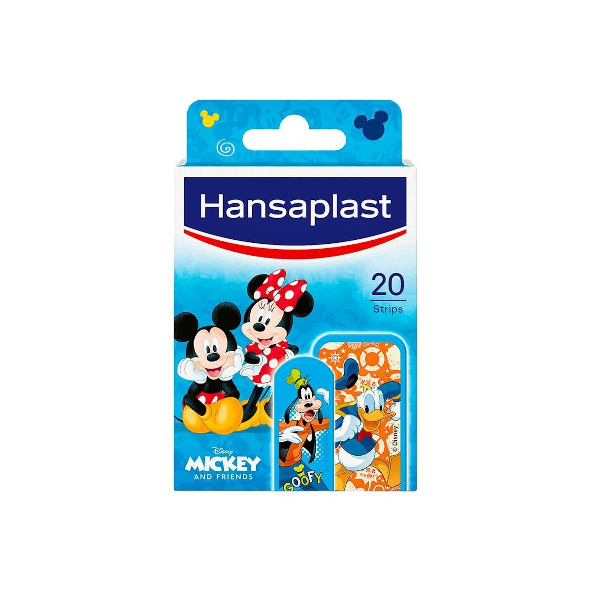 Tiritas Inf Hansaplast Med Mickey 20 U
