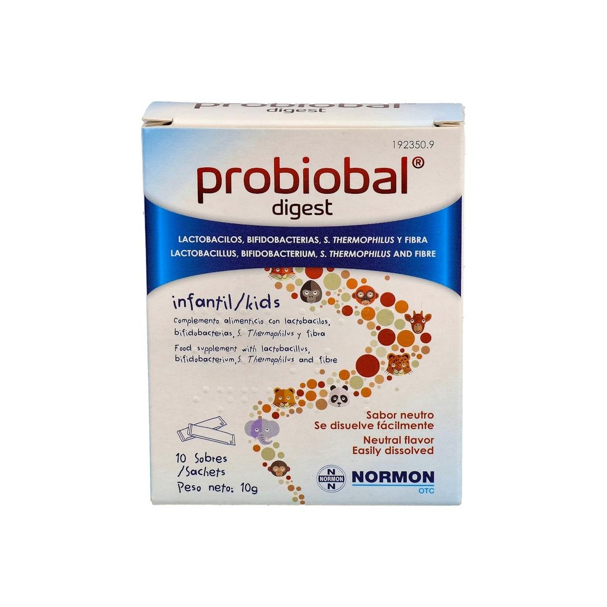 Probiobal Digest Infantil 10 Sachets
