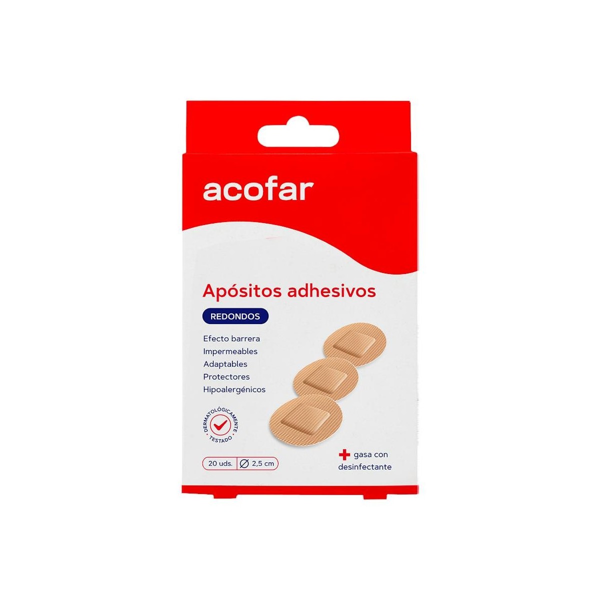 ACOFAR APOSITOS REDONDOS 20 U