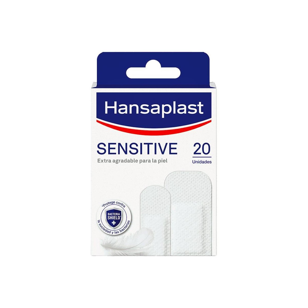 HANSAPLAST SENSITIVE 2 TAMAÑOS 20 APOSITOS
