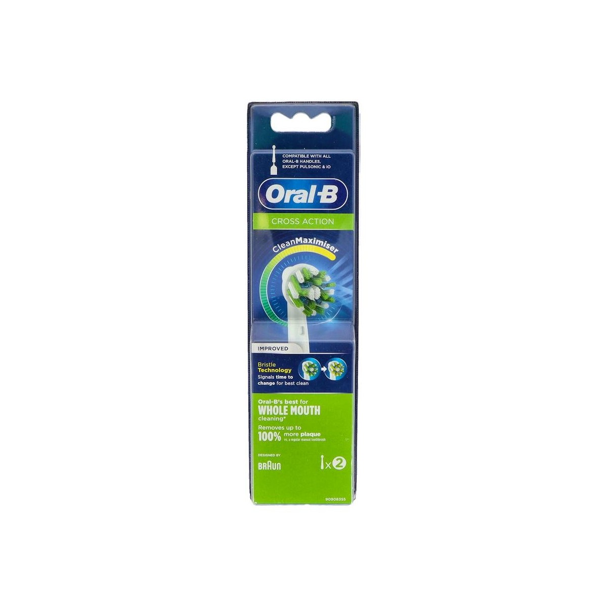 Oral B Recambio Cross Action 2 Un